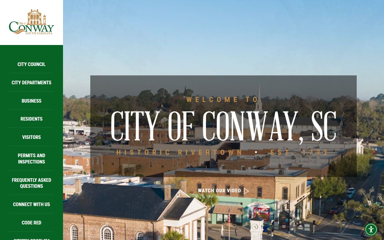 City of Conway offices and phone directory contacts