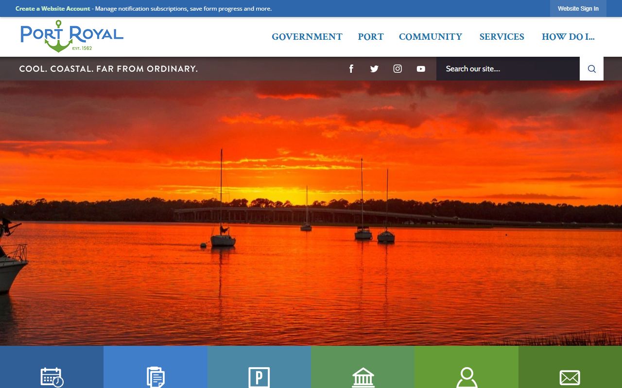 Town of Port Royal government offices and phone directory contacts